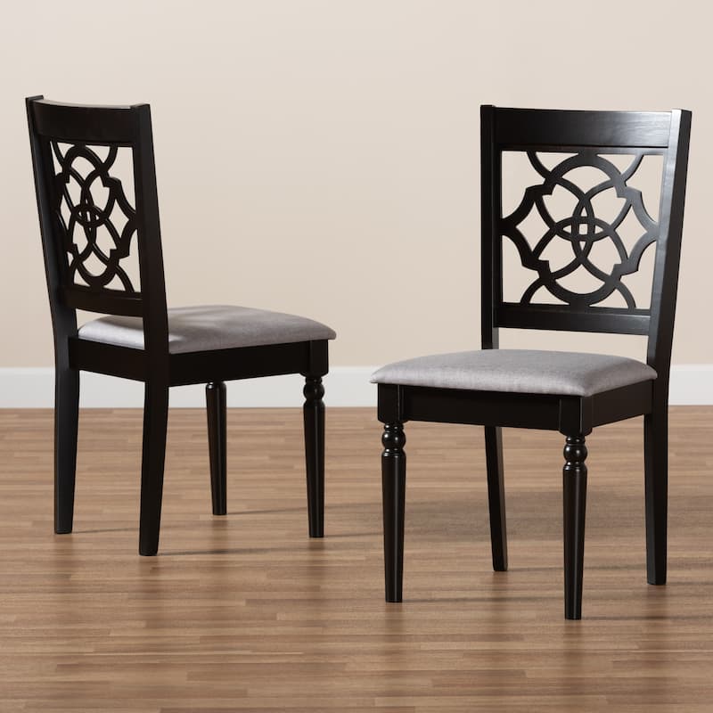 Renaud Modern and Contemporary 2-PC Dining Chair Set