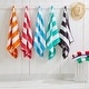 preview thumbnail 31 of 41, Linery & Co. Oversized Cotton Cabana Beach Towel, 4 Pack - 35" x 70"