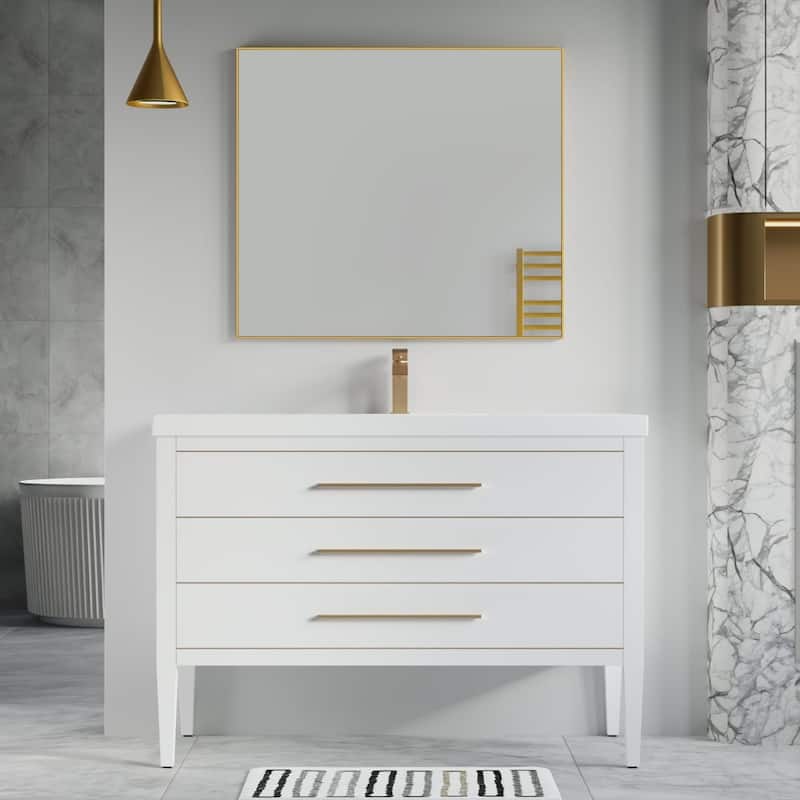 Ayer 48" Single Bathroom Vanity Set