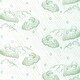 preview thumbnail 2 of 1, Dream on Me Evenflo Baby Suite Selection 100 3-inch Innerspring Mattress with Square Corner - Green Cloud