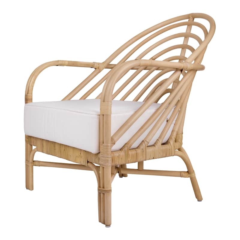 NPD Furniture Lana Rattan Accent Arm Chair - Natural