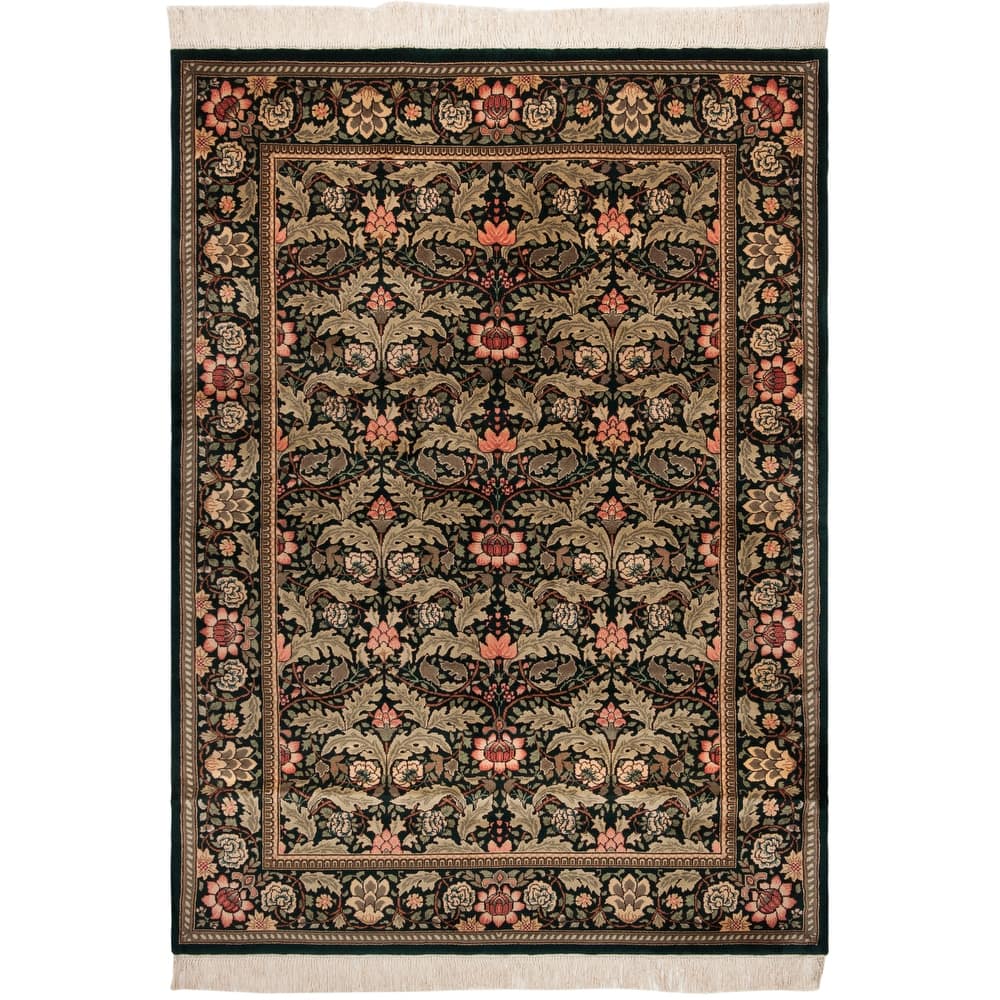 SAFAVIEH Couture Hand-knotted Versailles Tetje Traditional Oriental Silk Rug