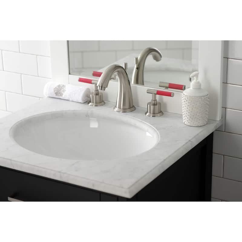 Kingston Brass Kaiser 1.2 GPM Widespread Bathroom Faucet with Pop-Up