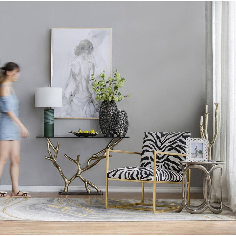 Round Aluminum Nesting Side Tables - 19.75" - Silver - Set of 2