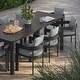preview thumbnail 17 of 17, Tahoe 9-Piece Outdoor Patio Aluminum Dining Set With Extendable Table by Modway