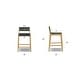 preview thumbnail 12 of 10, Poly & Bark Pai 24" Seat Height Counter Stool - Solid Wood Frame with Handwoven Seat