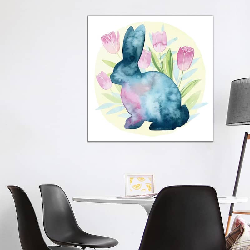iCanvas "Tulip Easter I" by Grace Popp Canvas Print - 37x37x1.5