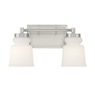 Meridian M80057 2 Light 15" Wide Bathroom Vanity Light