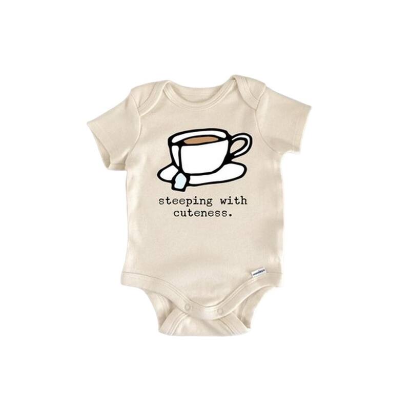 Tea Coffee Matcha Boba - Baby Boy Girl Clothes Infant Bodysuit Funny Cute Newborn