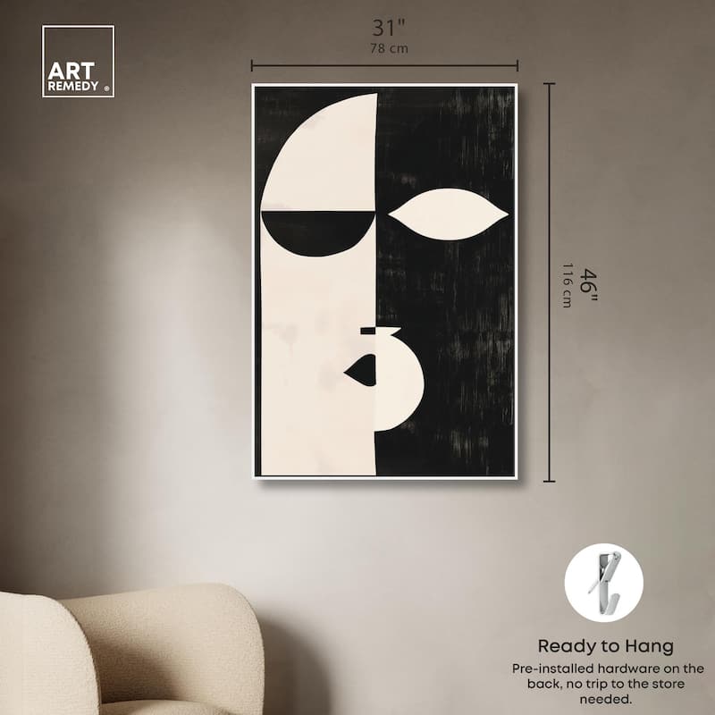 Divided Self I Canvas by Art Remedy