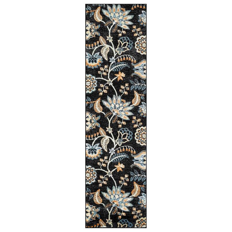 Beige Multi Floral Medallion Stylish and Durable Area Rug