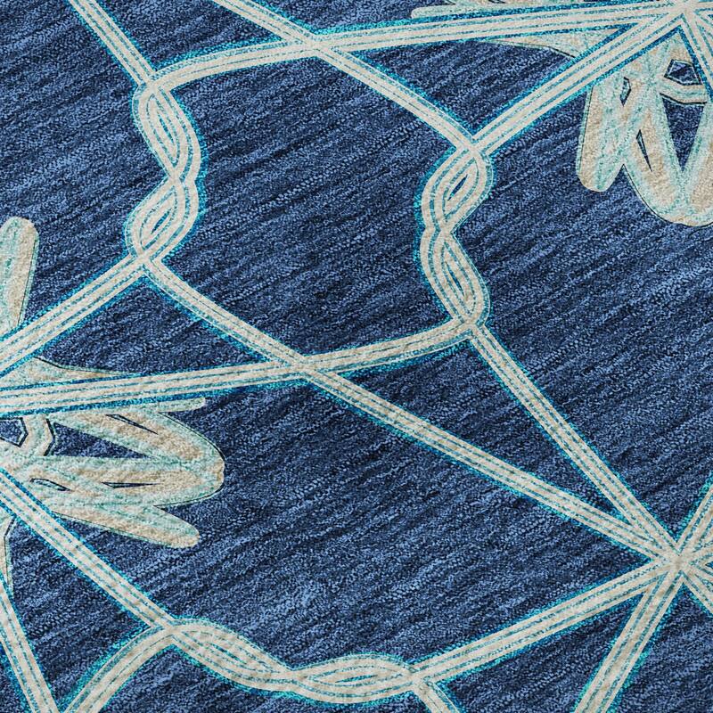 Premium Washable Super Soft Contemporary Tangle Mayfield Rug