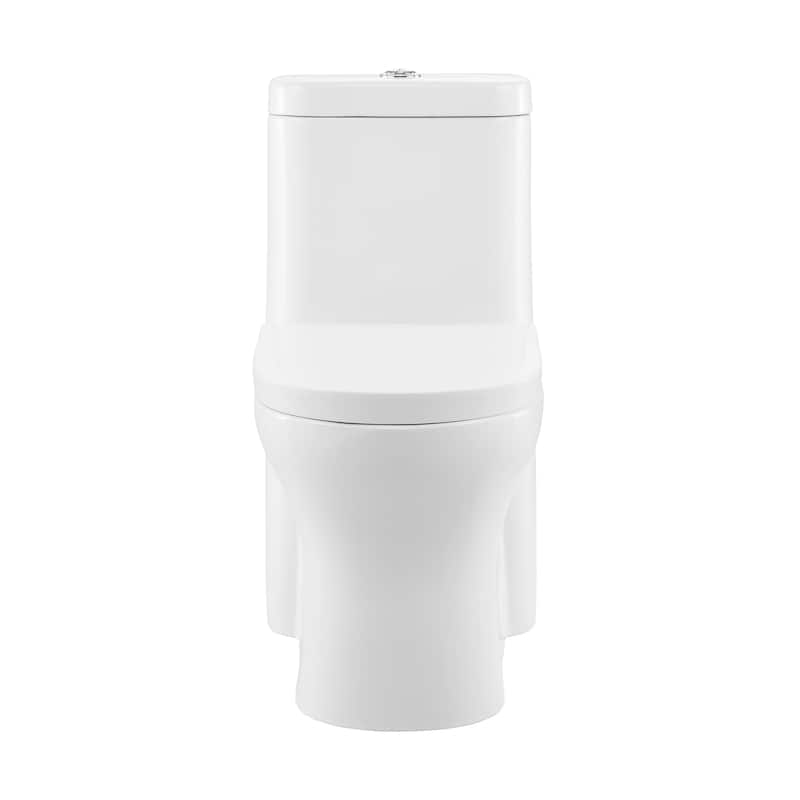 Swiss Madison SM-1T108 Monaco One Piece Elongated Dual 0.8/1.28 GPF Toilet - White
