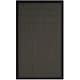 preview thumbnail 78 of 87, SAFAVIEH Natural Fiber Urbana Casual Border Sisal Rug 2' x 3' - Anthracite/Black - Rectangle