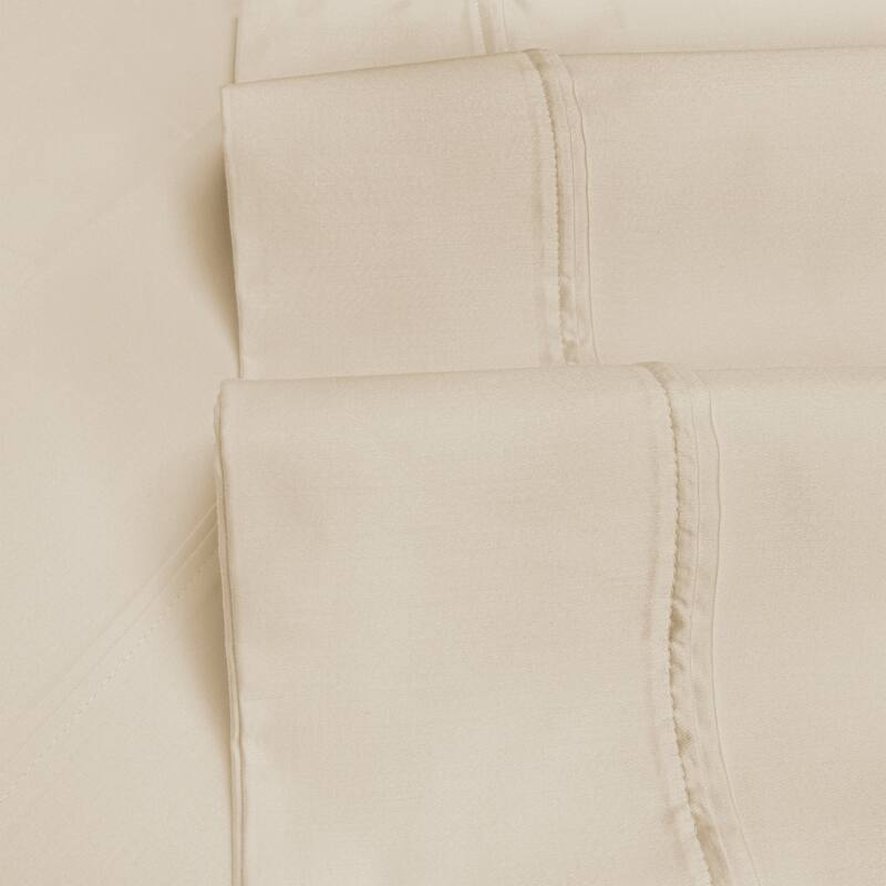 ﻿Superior 1200 Thread Count Egyptian Cotton Solid Bed Sheet Set