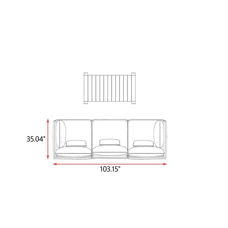 Simon 4pc Multi-Chair Seating Set