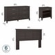 preview thumbnail 13 of 28, Somerset Ash Grey Headboard, Dresser and Nightstand Bedroom Set