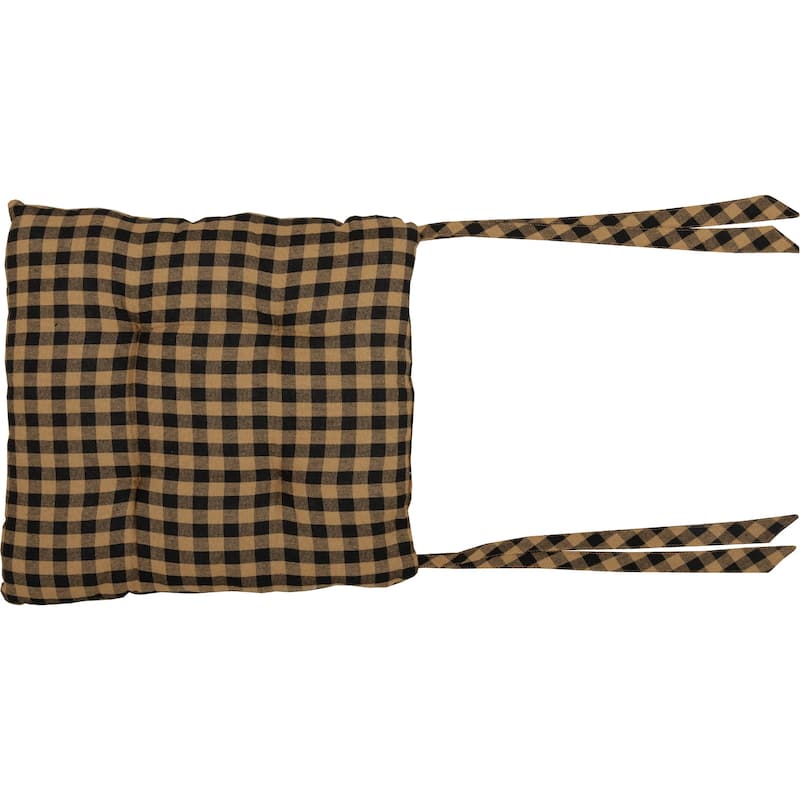 Black Star Chair Pad