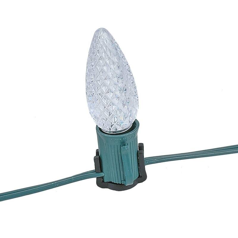 Novelty Lights Magentic Christmas Light Clip, Hold C9/C7, Icicle Lights, 25 Pack
