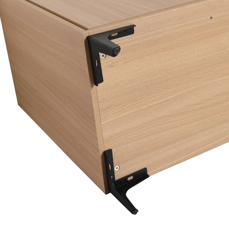 Bathroom Vanity Base with Basin and 2 Doors