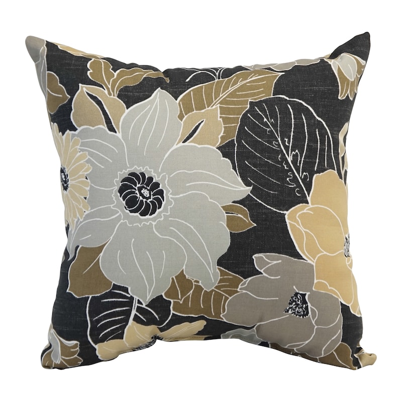 Blazing Needles 17-inch Square Polyester Outdoor Throw Pillows (Set of 2)