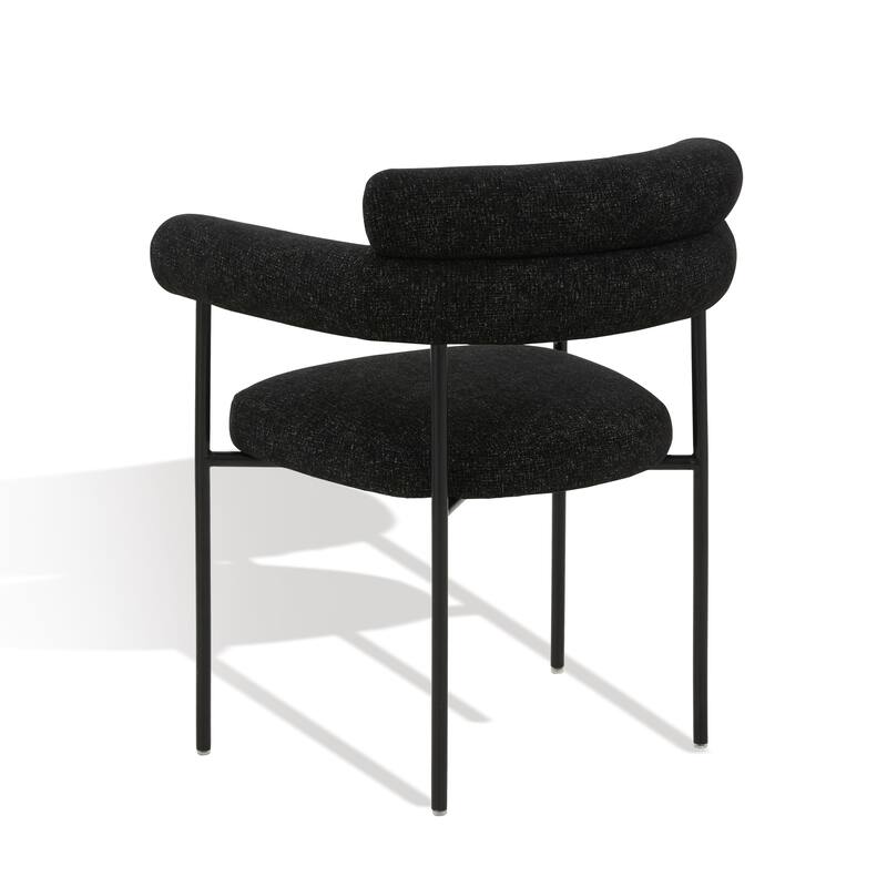 SAFAVIEH Couture Frouwe Curved Back Dining Chair (Fully Assembled) - 26Wx21Dx30H