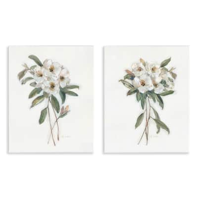 Stupell Wild Spring Flower Bundles Wall Plaque Art Design By Sally Swatland (Set of 2)