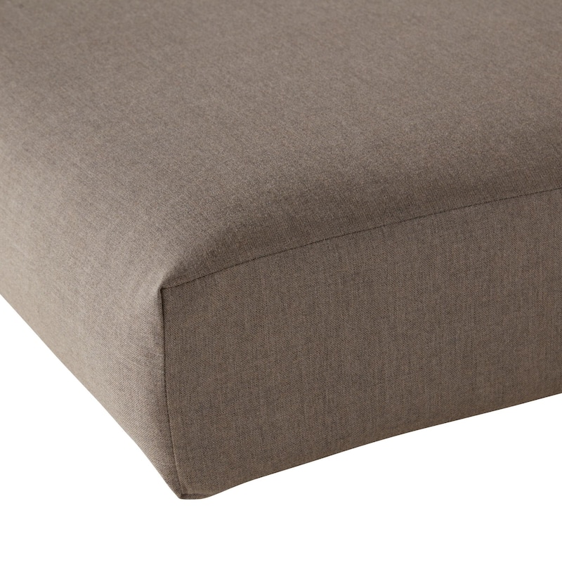 Sunbrella Fabric Outdoor 2-Piece Deep Seat Chair Cushion