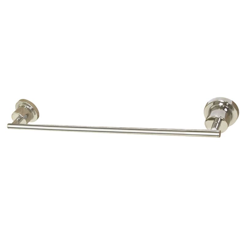 Kingston Brass Concord 18-Inch Single Towel Bar - Polished Nickel