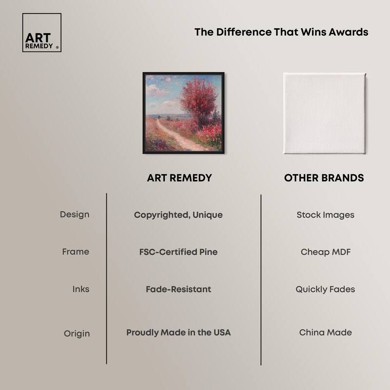 Pourville Breeze Canvas by Art Remedy