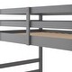 preview thumbnail 27 of 34, Solid Wood Frame Bunk Bed with Ladder