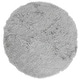preview thumbnail 2 of 0, SAFAVIEH Handmade Paris Shag Danara 2.5-inch Thick Rug - Silver - 5' Round