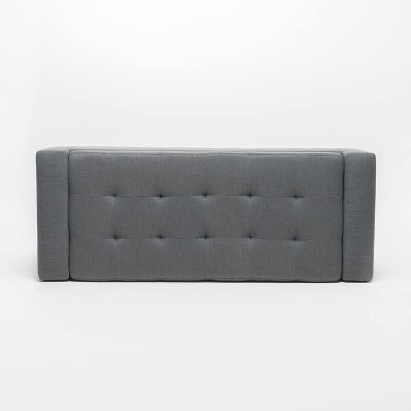 Storage Bench Upholstered Seat, End of Bed Bench Ottoman