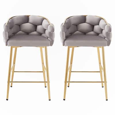 28"Modern Counter Stools Set of 2,only chairs