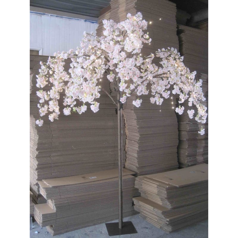 Large Pink Cherry Blossom Tree With 288 Warm White Led
