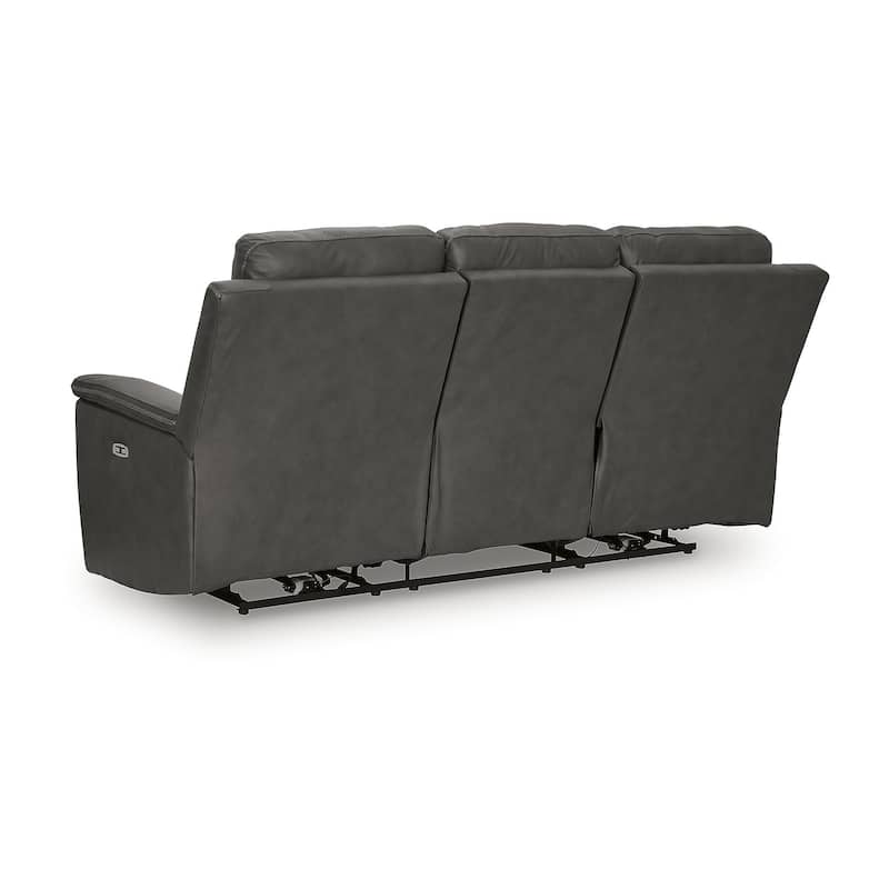 Signature Design by Ashley Burnley Power Reclining Sofa - 85" W x 41" D x 43" H