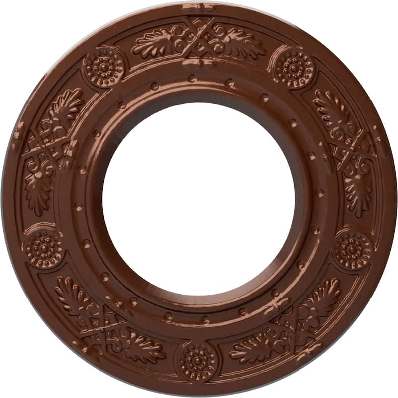8"OD x 3 7/8"ID x 1/2"P Daniela Ceiling Medallion
