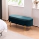 preview thumbnail 41 of 120, Velvet Storage Bench for Bedroom