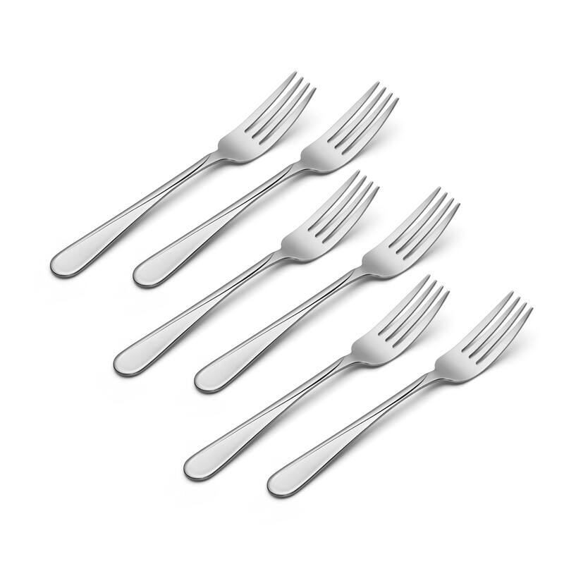 Oneida Flight Everyday Flatware Dinner Forks, Set Of 6