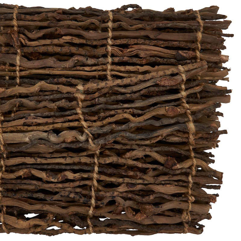 Handwoven Table Runner - Natural Textured Decorative Runner for Dining Table, Console, or Buffet, 12"x72"