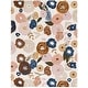 preview thumbnail 6 of 13, SAFAVIEH Handmade Chelsea Ainhoa French Country Floral Wool Rug 8' x 10' - Ivory/Pink - Rectangle