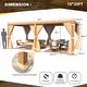preview thumbnail 80 of 188, EROMMY Outdoor Louvered Pergola Gazebo with Adjustable Aluminum Rainproof Roof