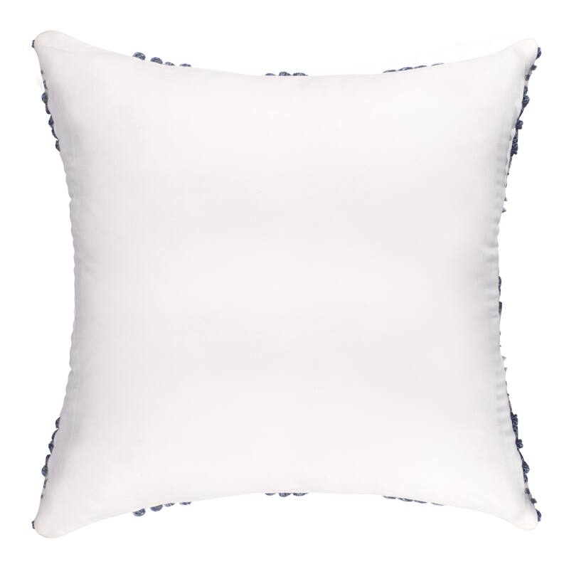 Sevita Farmhouse Diamond Striped Hand-Woven Indoor/Outdoor Throw Pillow