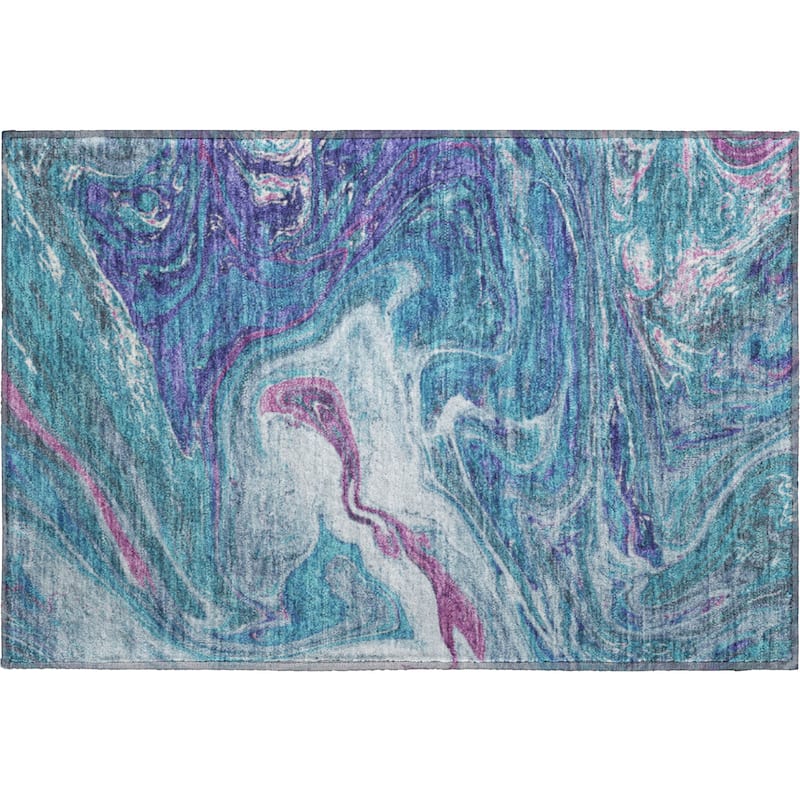 Premium Washable Super Soft Abstract Flow Mayfield Rug