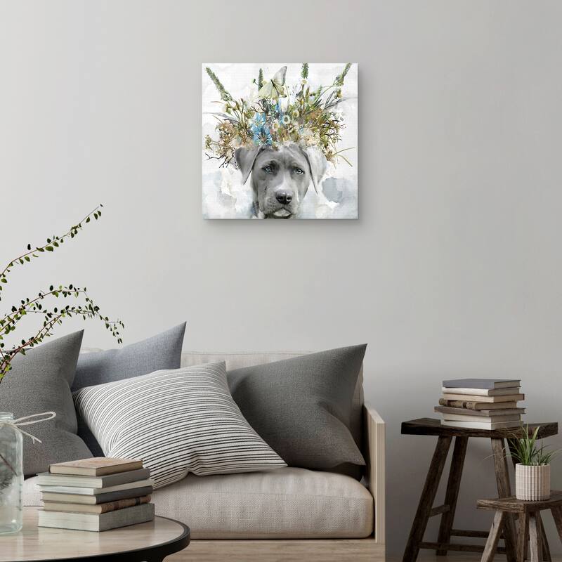 Earth Hounds II by Studio Arts Canvas Art Print