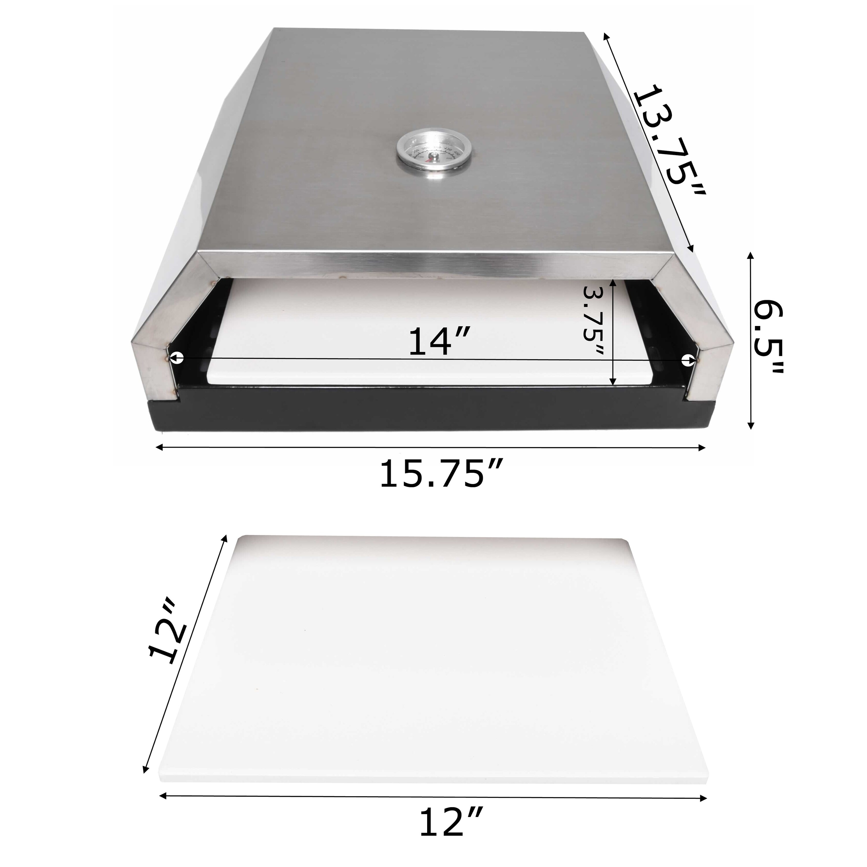 Zenvida grill 2025 top pizza oven