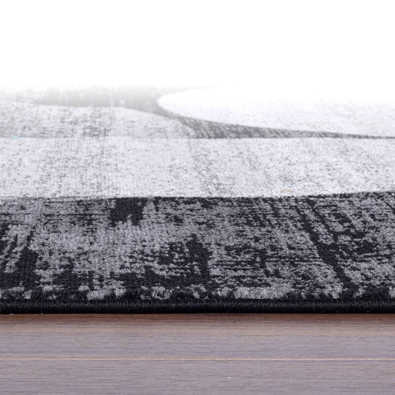 Modern Geometric Design Area Rug
