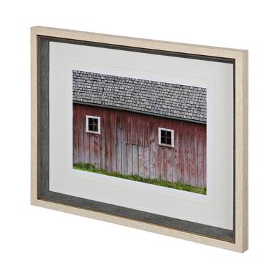Barn Face Framed Art Print