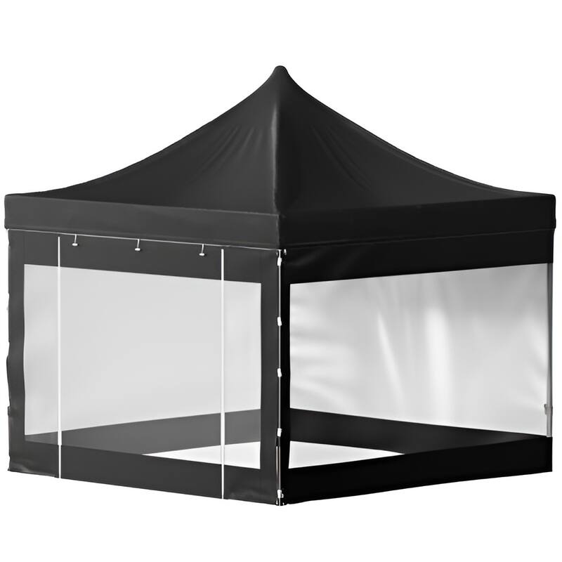PVC Outdoor Patio Gazebo Tent with Sidewalls and Roller Bag