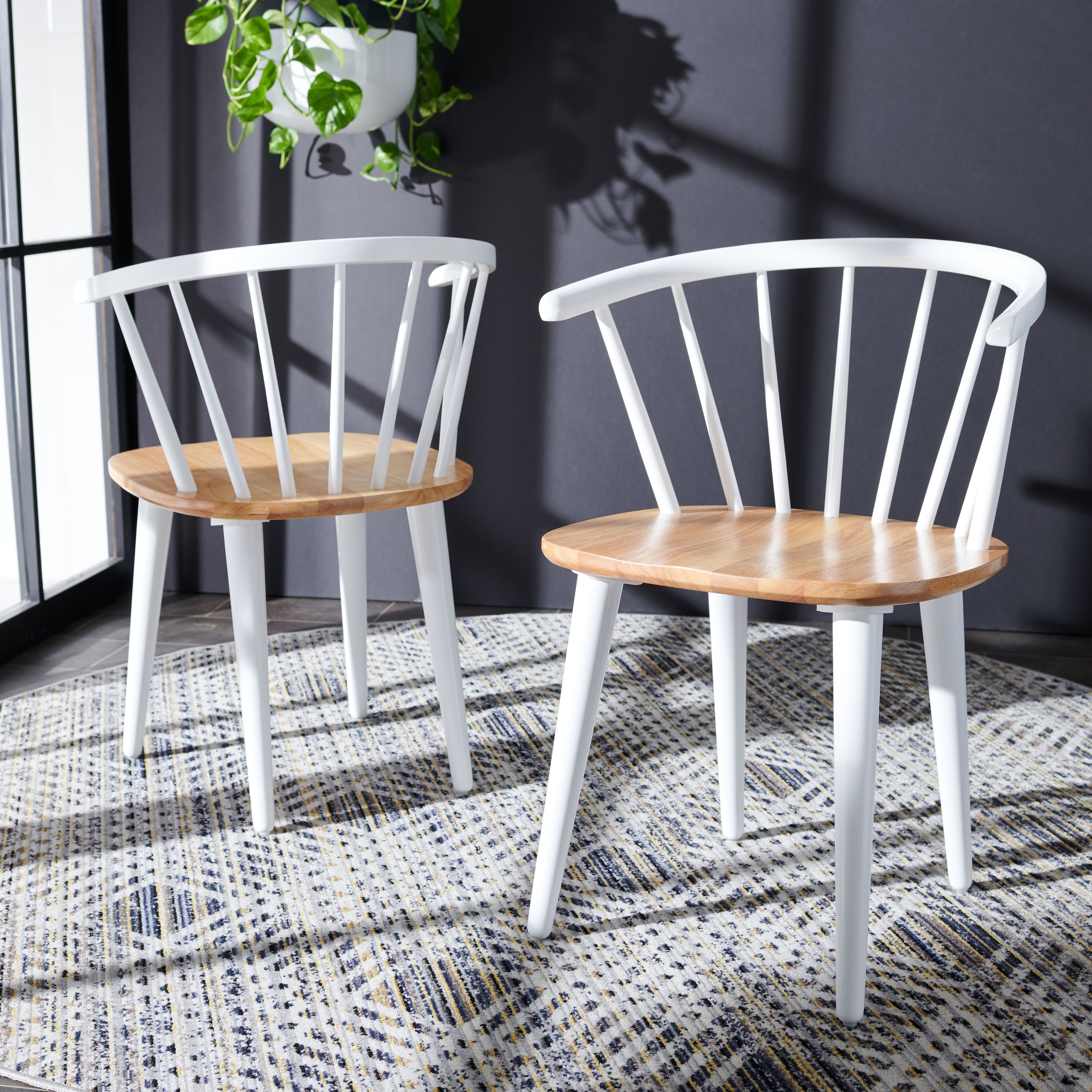 SAFAVIEH Country Classic Dining Blanchard Dining Chairs Set of 2